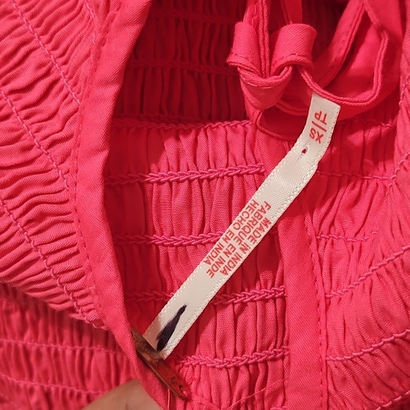 NWOT Free People Iyla Smocked Mini - Picture 5 of 6